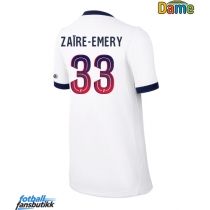 Paris Saint-Germain Warren Zaire-Emery #33 Bortedrakt Dame 2026-27 Kortermet